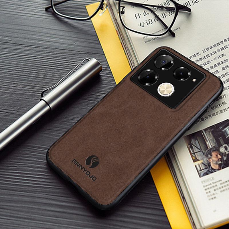 Infinix Itel S26 Ultra Magnetische Lederstruktur Schutzhülle für das Telefon