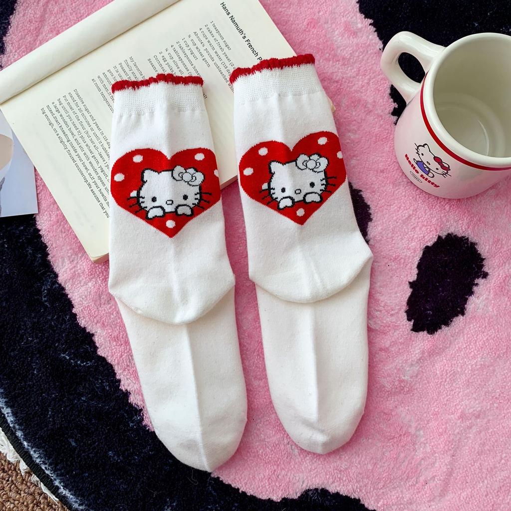 Cute Sleeping Socks Thickened Mid-Leg Socks Home Australian Velvet Children Warm Bear Winter Fleece To Protect Against Cold And Cute