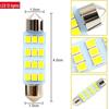 LED Car Light Set: 24PCS T10 Parking, Double-Ended Reading, License Plate, Interior Door Lights.