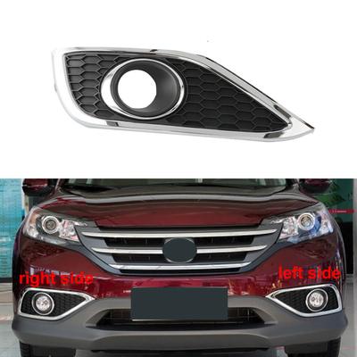 Honda CRV 2012 2013 2014 İçin Ön Sis Lambası Çerçevesi Sis Önleyici Lamba Kapağı Ön Bar Izgarası Dekoratif Kapak ile