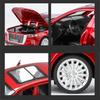1/32 Hong Qi H9 Alloy Car Model Diecasts Luxy Vehicles Metal Car Model High Simulation Sound Light Collection Childrens Toy Gift