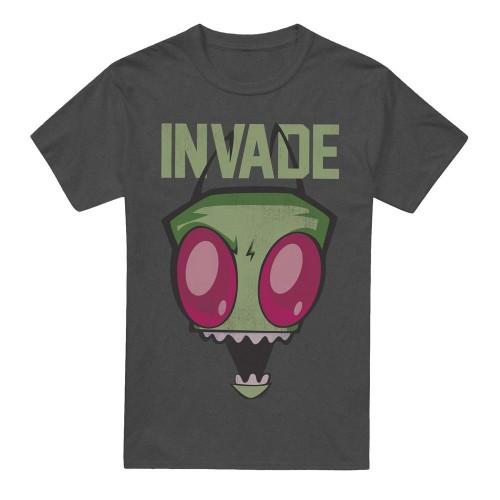 Invader Zim Unisex Adult Invade T-Shirt