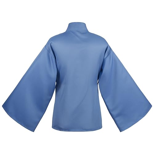 [Hosaku Co., Ltd.] Taisho Roman Hakama Kimono for Girls, Courtesan Yukata Cosplay, Cute Retro Floral Lolita Summer Festival One Size Fits All