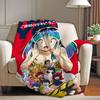 Cartoon Urusei Yatsura Blanket Soft and Skin Friendly For Couch Bed Napping Bedspread All Seasons Comforter