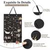 Earrings Hanging Organizer Wall Earring Holder Felt Jewelry Wall Hanger Ring Earring Display Holder Stand Rack Storage Organizer