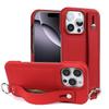 Premium Genuine Leather Case For iPhone 16 Pro Max Phone Cases 15Pro 14 13 12 11 Wristband Strap Bracket Back Card Holder Cover