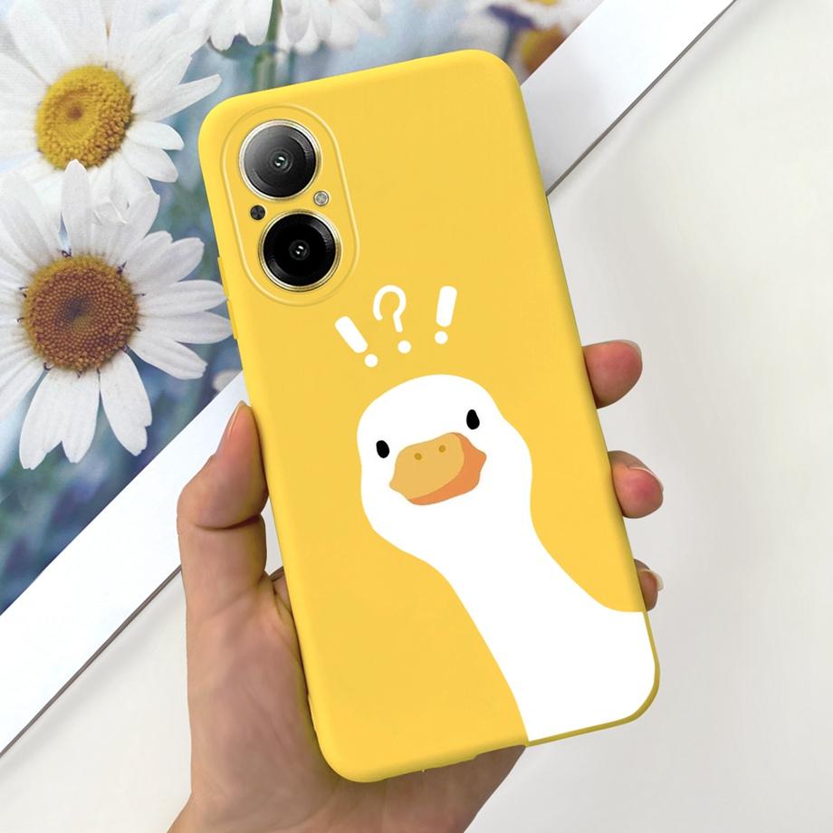 Hülle Für Oppo Realme C67 4G RMX389 Handyhüllen Schwarze Katze Mondnacht Weiches Silikon Stoßfeste Rückabdeckung Für RealmeC67 4G Funda