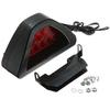 Universal F1 Style 12LED Red Car Third Rear Tail Brake Stop Safety Light Lamp