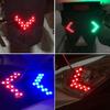 14-Smd Led Arrow Panel Light Car Rearview Mirror Indicator Turn Signal Sequential Light Bulb Motorcycle Tail Light