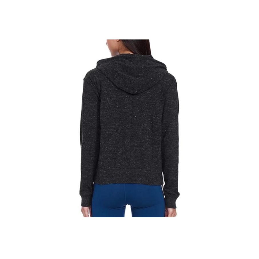 Nike Hanorac casual cu glugă și fermoar, cu mâneci lungi, pentru femei, negru CJ1695-010