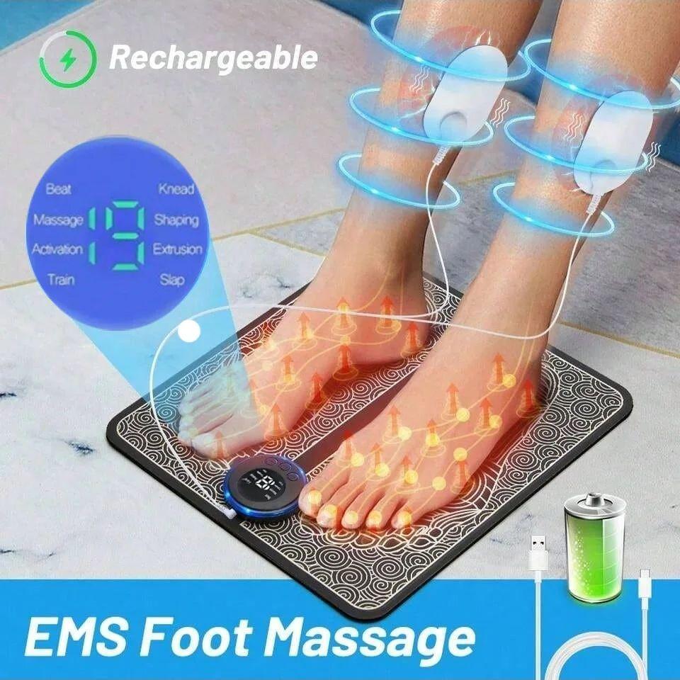 2026 Portable Massage Pad, Massage Stick, Massage Set For Neck, Shoulder & Full Body Massage Combination Rechargeable