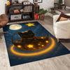New Product Cat In Starry Basket Carpet for Living Room Bedroom Bedside Floor Mat Cloakroom Child Play Mat Area Rug Large Size