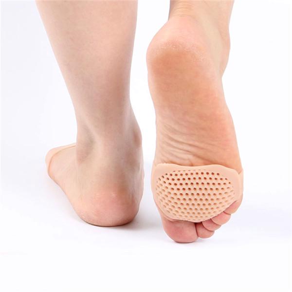 2pcs Silicone Gel Massage Forefoot soft Pad Metatarsal Foot Cushion Pain Relief
