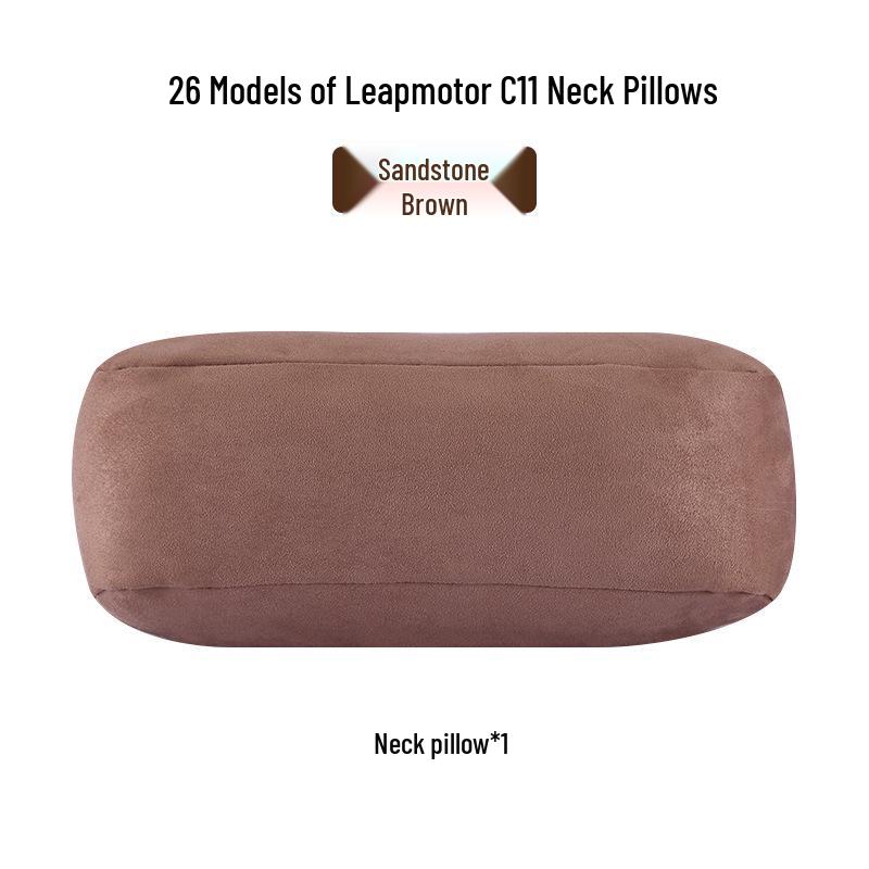 Leapmotor C11 Headrest & Lumbar Set: Neck Support Pillow, Lumbar Cushion for 26 Models