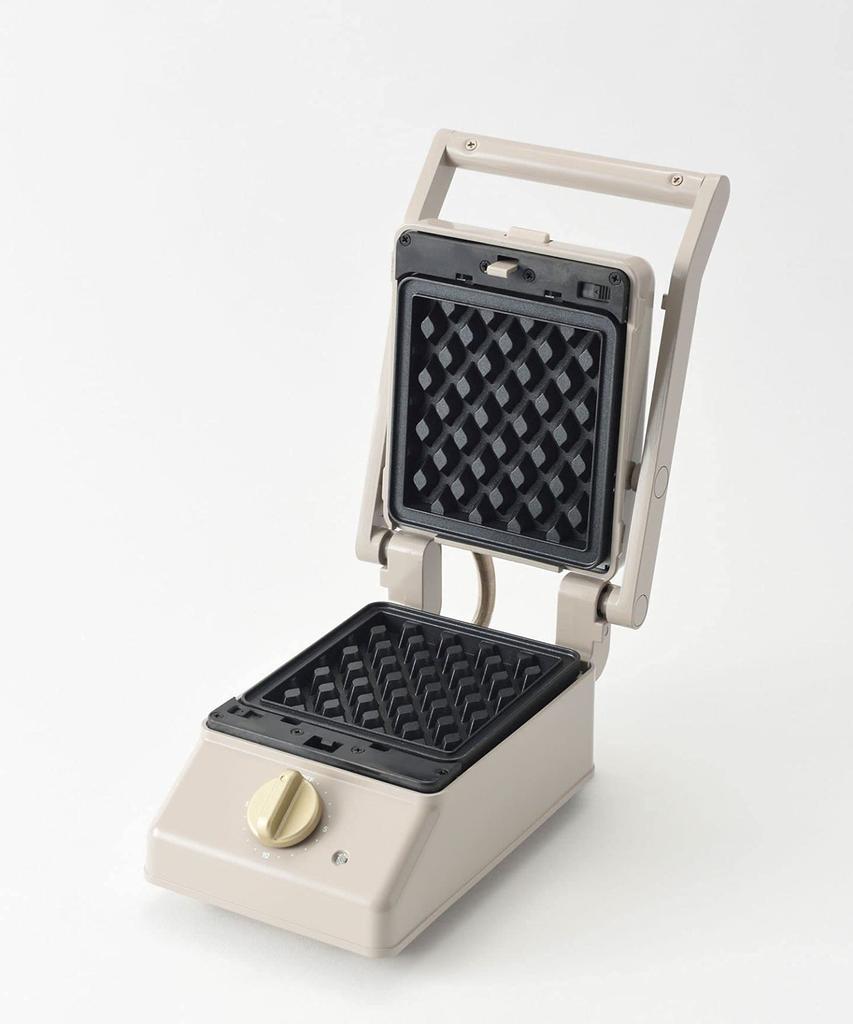 BRUNO Grill Sandwich Maker, Single Waffle Plate, BOE083