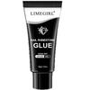 Reinforced Nail Polish Adhesive for Press-On Nails, Gel Glue for Fake Nails, Long-Lasting Waterproof Fast-Drying, 5pcs