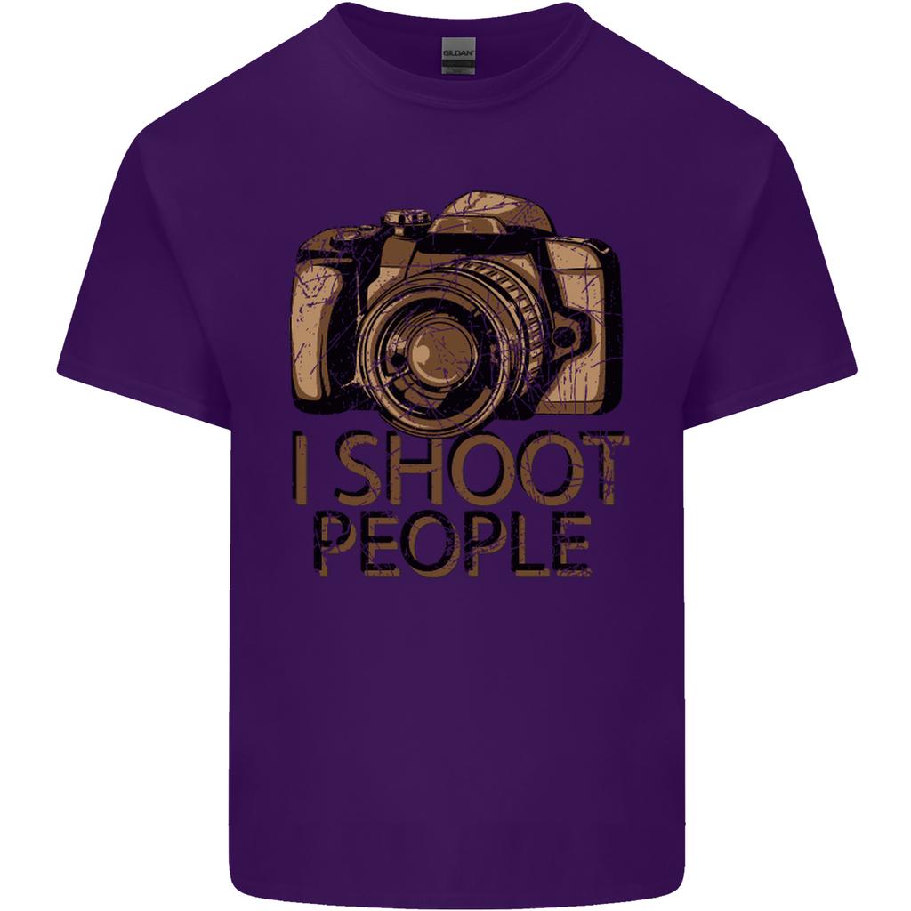 Photography I Shoot People Photographer Unisexs Light Cotton TShirt