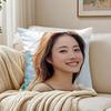 Schauspielerin charmant SSatomi Ishihara Kissenbezug Kissenbezug Milbenschutz Wohnzimmer Sofa Dekor Kissen Raum