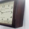 Holz Quadrat Wanduhr Dekoration Wanduhr für Zuhause, Büro 30,48 cm Größe