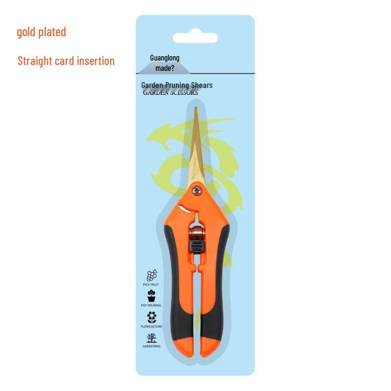 Stainless Steel Pruning Shears for Hemp, Gardening, and Grapes