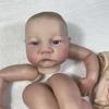 MRB 19 Zoll Bereits Bemalte Reborn-Puppenteile Levi Wach Lebensecht Baby 3D-Bemalung mit sichtbaren Adern Stoffkörper Enthalten