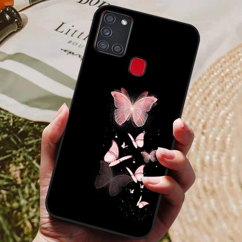 For Samsung A21S Case Phone Cover Silicone Soft TPU Back Cover for Samsung Galaxy A21S Case A 21S A21 S A217F Fundas Bumper