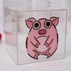 Transparent Acrylic High-Capacity Piggy Bank - No Withdrawal, Online Celebrity Style for Adults and Students.