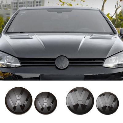 W164Car Front Bonnet Grill Rear Trunk Emblem Logo Cover Valve Cap For Golf 6 Mk6 Golf 7 7.5 8 VARIANT VW Polo 2013-2023