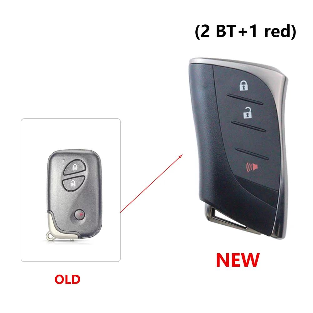 For Lexus Is250 Is300C Rx270 Gx460 Es240 Es350 Ls460 Gs300 450H 460H Replacement Modified Upgrade Car Key Fob Case Shell Housing