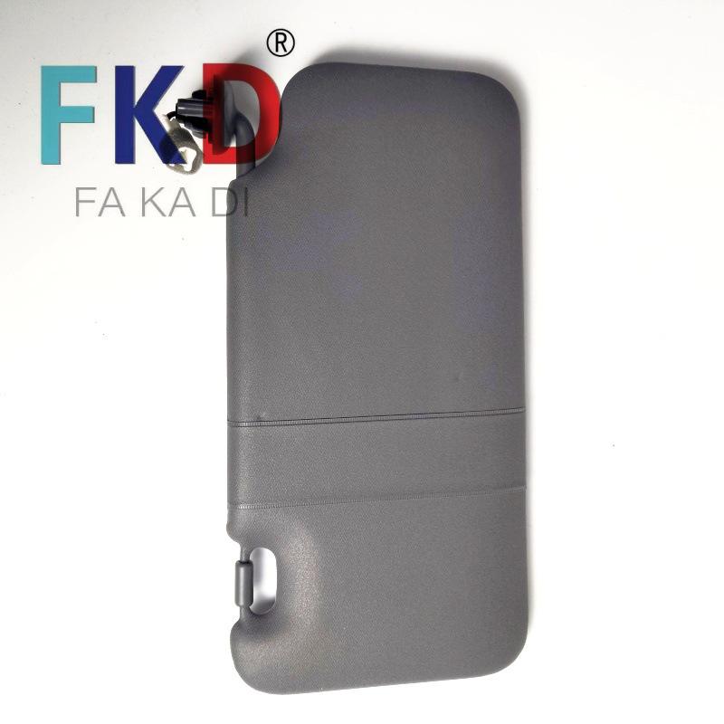 

Driver s side sun visor with illuminated vanity mirror for 2007-2011 Honda CR-V (Part No. 83280-T7J-H11). сірий колір