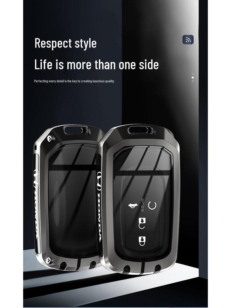 Honda Key Case Compatible with CRV, Civic, Accord, XRV, Vezel, Avancier, Breeze, UR-V, and Spirior Models
