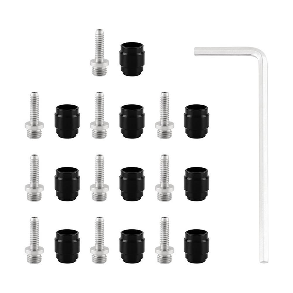 10pcs Bike Brake Olive Kit Brake 10pcs Bike Brake Olive Kit Brake For SRAM Hydraulic Brakes Disc Hose Replacement Accessories чёрный