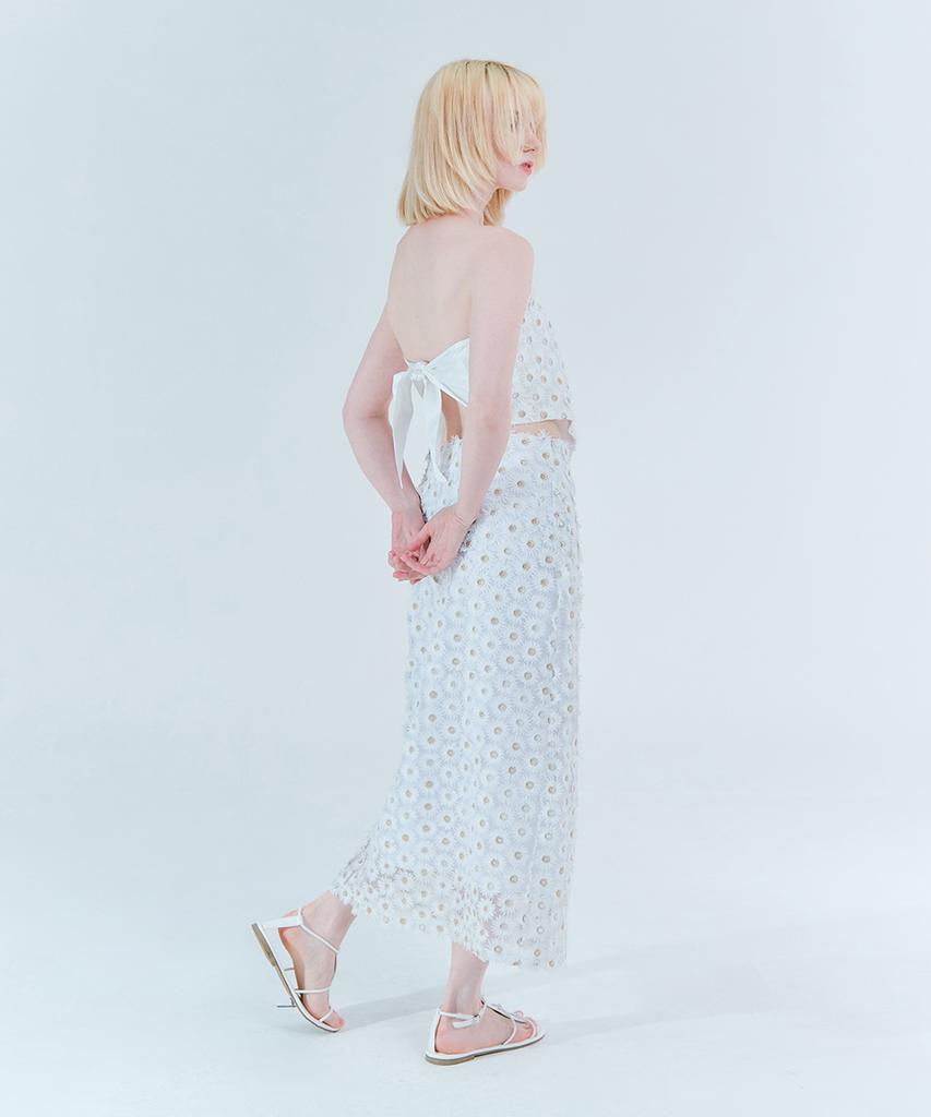 WEREVE Floral Skirt (Summer)_White