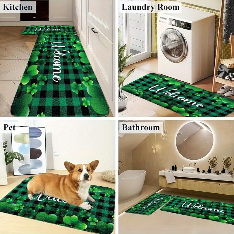 1 ks Kuchyňský koberec Butterfly Bloom Haven Protiskluzová rohožka ke dveřím Pop design Koupelnový kobereček Koberec pro Domov K umyvadlu Prádelna Dekor