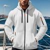 Fashion Casual Autumn and Winter Hat Sweater Zipper Long Sleeve Men's and Women's Same Style Sweatshirt Running Training Outdoor Warm Fitness Jacket
