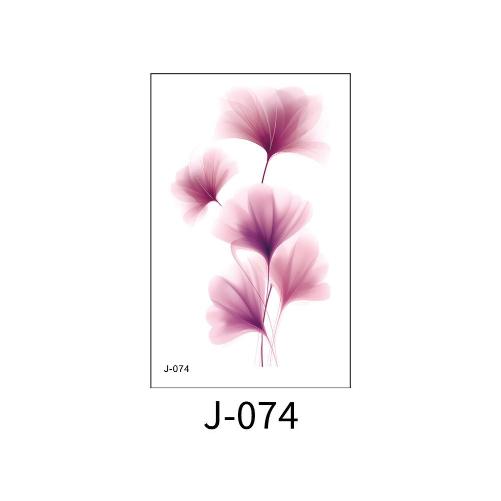 Aquarell Blumen Temporäre Tattoos: Wasserfest, Schweißfest, Langanhaltend für Fotografie, Handgelenke, Knöchel