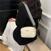 Bow Wide Shoulder Strap Casual Versatile Summer New Solid Color Beautiful Fashion Single Shoulder Messenger Bag Women