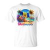 Barbados Beach Carnival Rum Trident Island Tropical Vibes T-Shirt