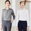 Women's Stand-Collar Long-Sleeve Chic Shirt - Spring & Autumn 2024