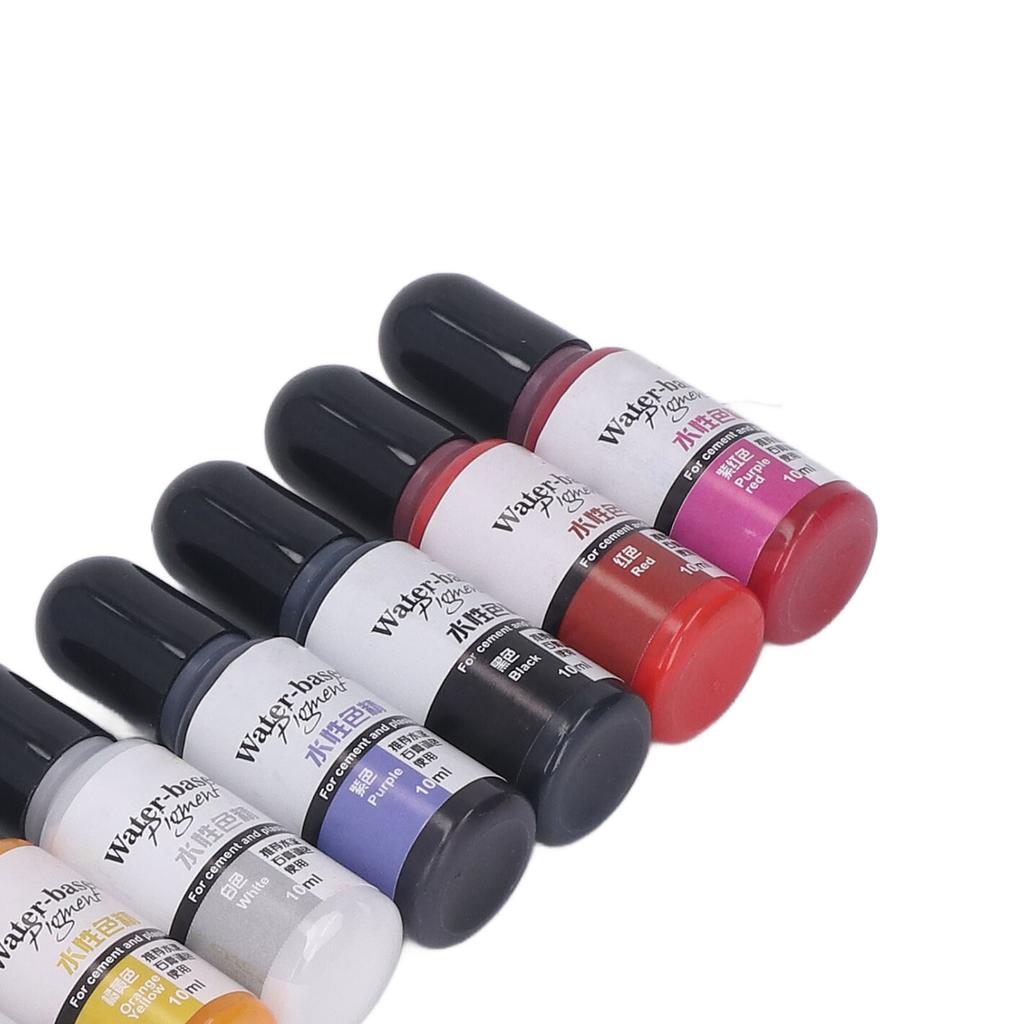 12 Colors Epoxy Resin Pigment Even Luster DIY Handcraft Epoxy Resin Dye for Cement Gypsum