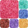 100 Stück hochwertige Glasperlen, geschnitten, gefärbte Diamant-Kristallperlen für die Herstellung von Ohrringen und Armbändern zum Selbermachen von Schmuck, Basteln, Zubehör