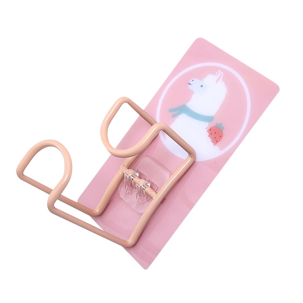 Cute Hooks Wall Mounted 360 Degrees  Rotating Hook Orderly Storage Strong Stickiness Towel Rack for Bathroom Kitchen