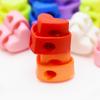 10/20 Stück Bunte Herzförmige Nadelstopper Doppelbohrung, Federstopper für Stricken Häkeln DIY Bastelstopper Nadelhalter