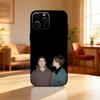 H-Heated Rivalry Phone Case For iPhone17,16,15,14,13,12 Plus,Max Soft Silicone Black Cover