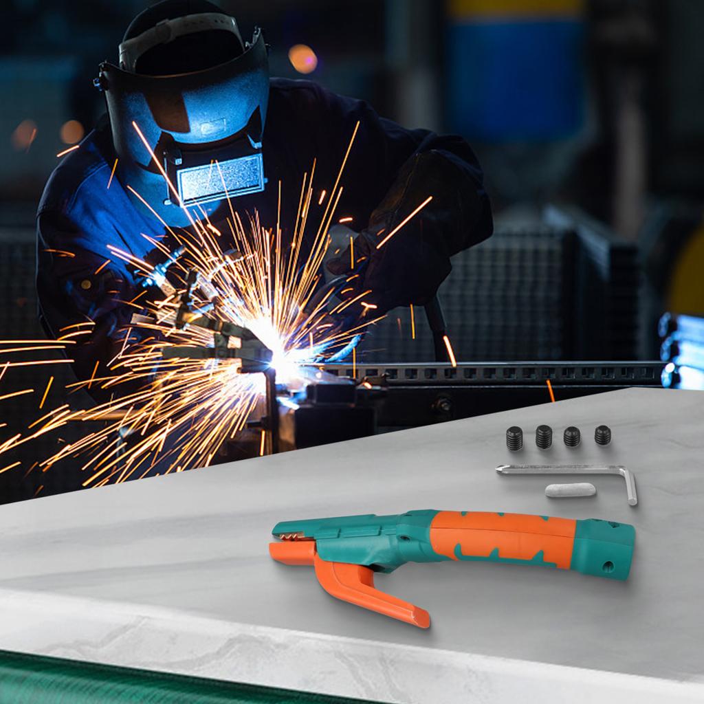 High Conductivity Holder Ergonomic Welding Tool Insulated Handle Screw Quick Connection Assembly For Left And Right-handed Use