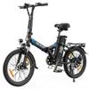 VARUN C20-1 PRO Opvouwbare Elektrische Fiets, 48V 13Ah Verwijderbare Batterij