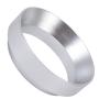 Dosing Funnel Fit for E61 Coffee Machine ABS Magnetic Coffee Portafilter Dosing Ring Replacement Silver 51mm
