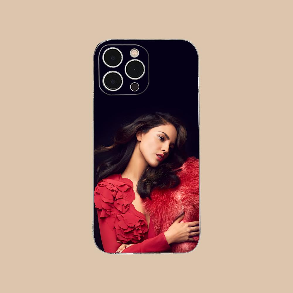 Fashion Eiza Gonzalez Clear TPU Mobile Case for iPhone 17 16 15 14 13 12 11 X XR XS Air Pro Max Plus Mini Colorful Cover