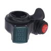 Electric Bike Thumb Throttle 3 Speed Digital Voltage Display Hand Accelerator for Mountain Folding Bikes