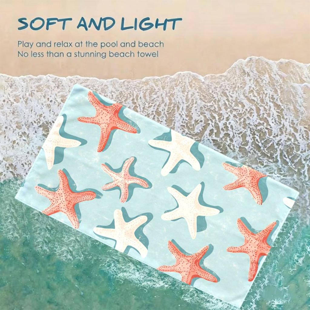 Beach Towel | Extra Large Lightweight Soft Luxury Oversized with Strong Wrapping Properties Bath Towel | Perfect for Pool, Home